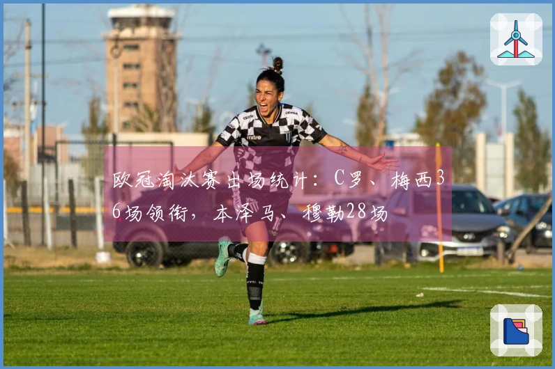 欧冠淘汰赛出场统计：C罗、梅西36场领衔，本泽马、穆勒28场